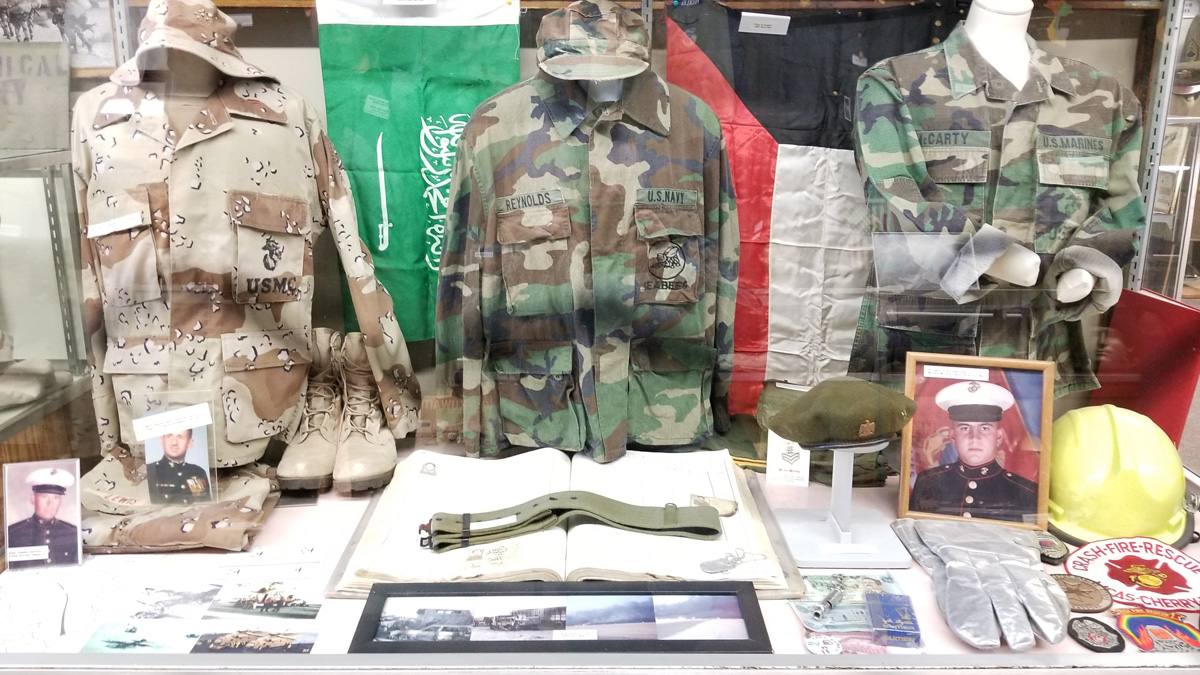 Gulf War displays